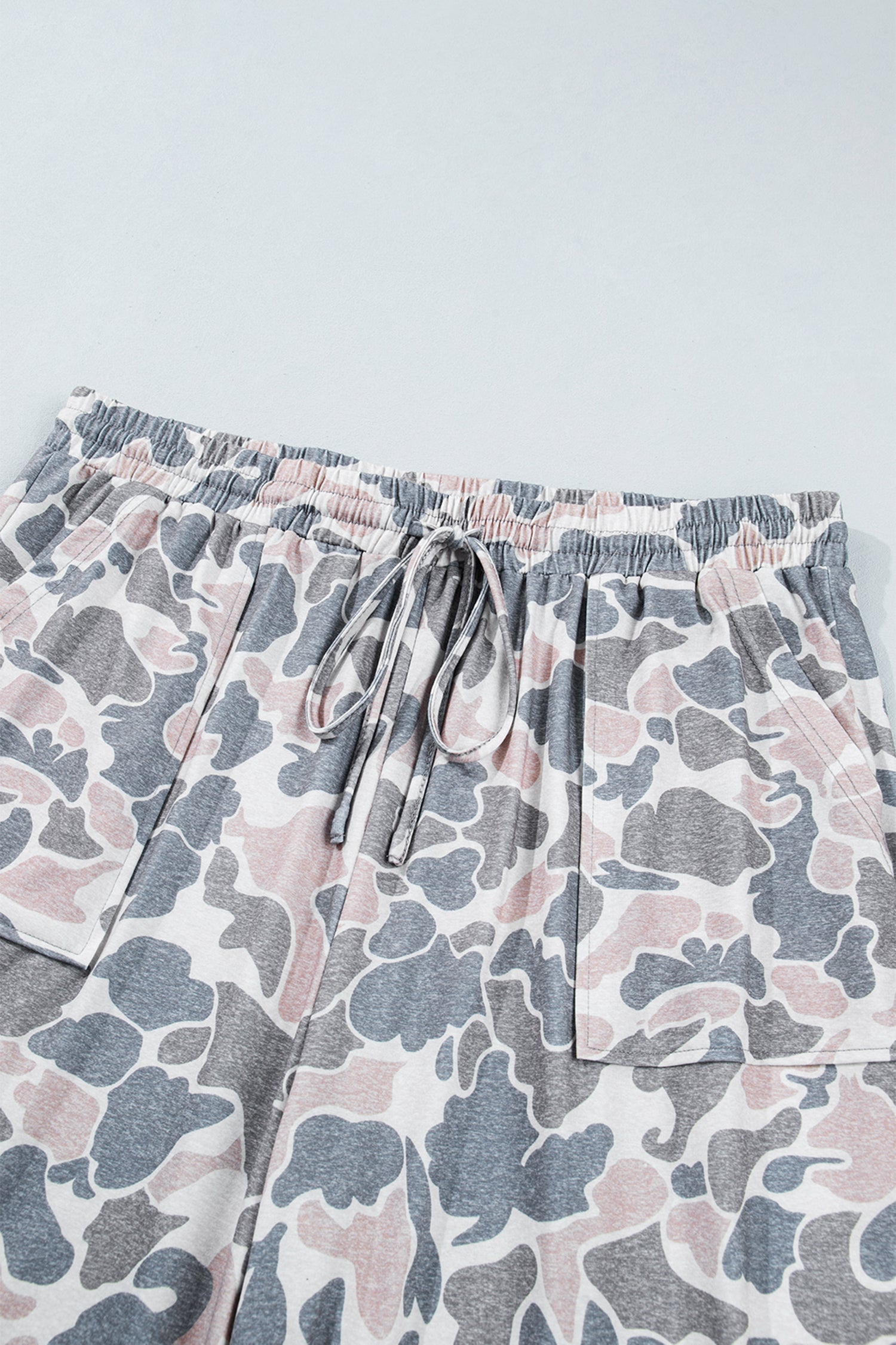 Khaki Camo Ankle Pants