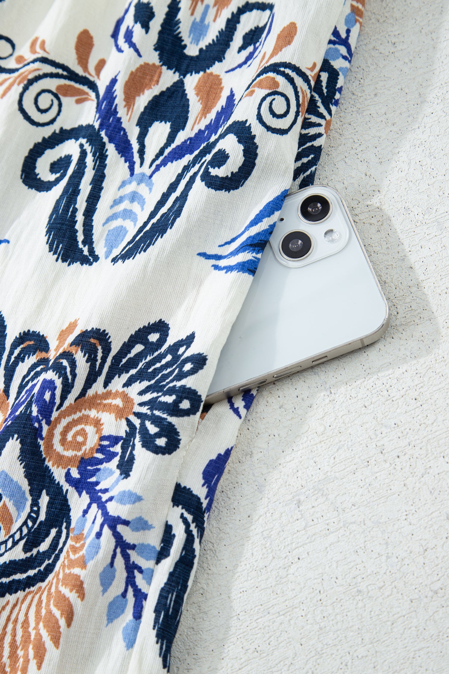 Boho Print Mini Dress