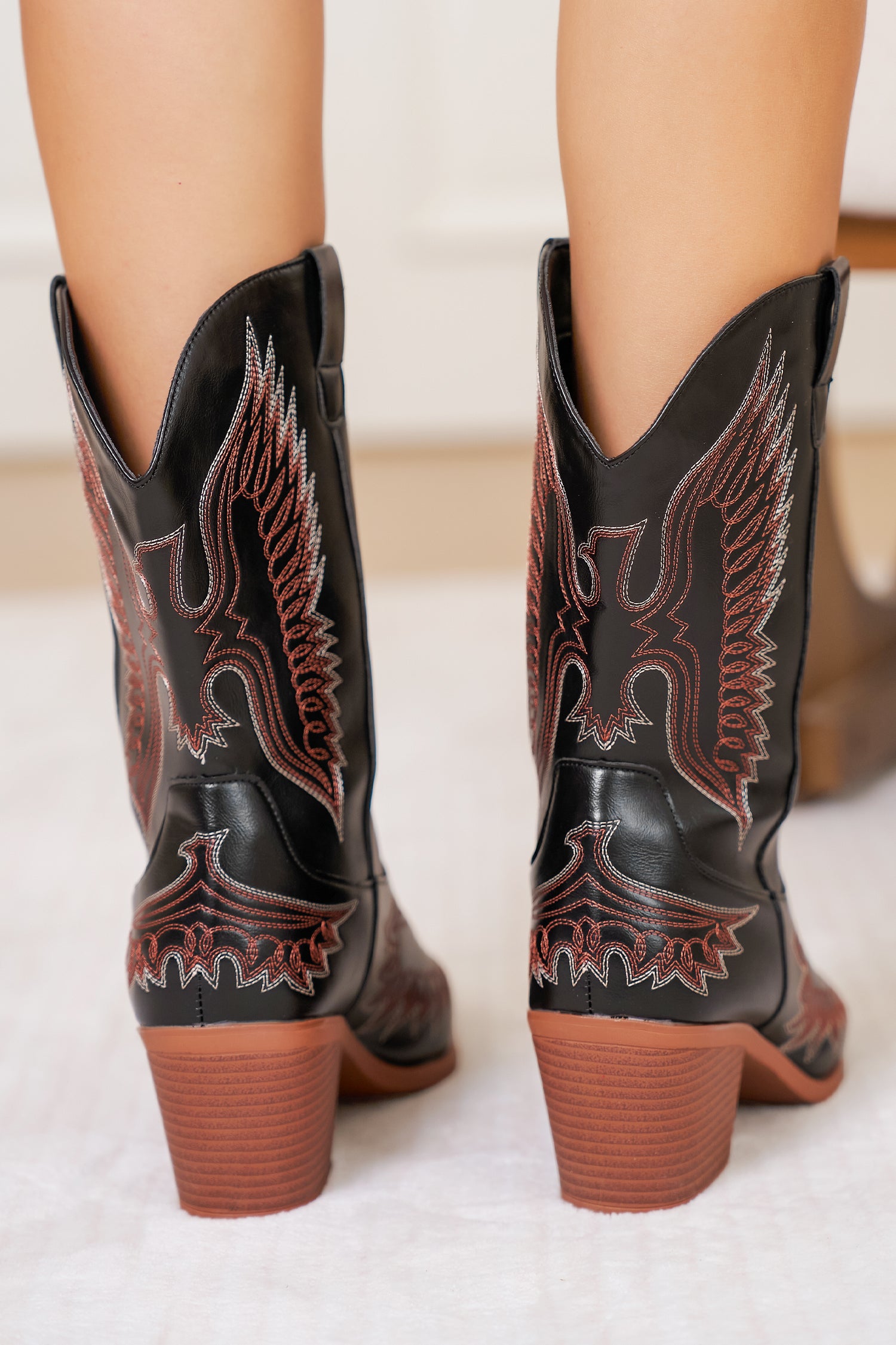 Freedom Flight Embroidered Cowgirl Boots