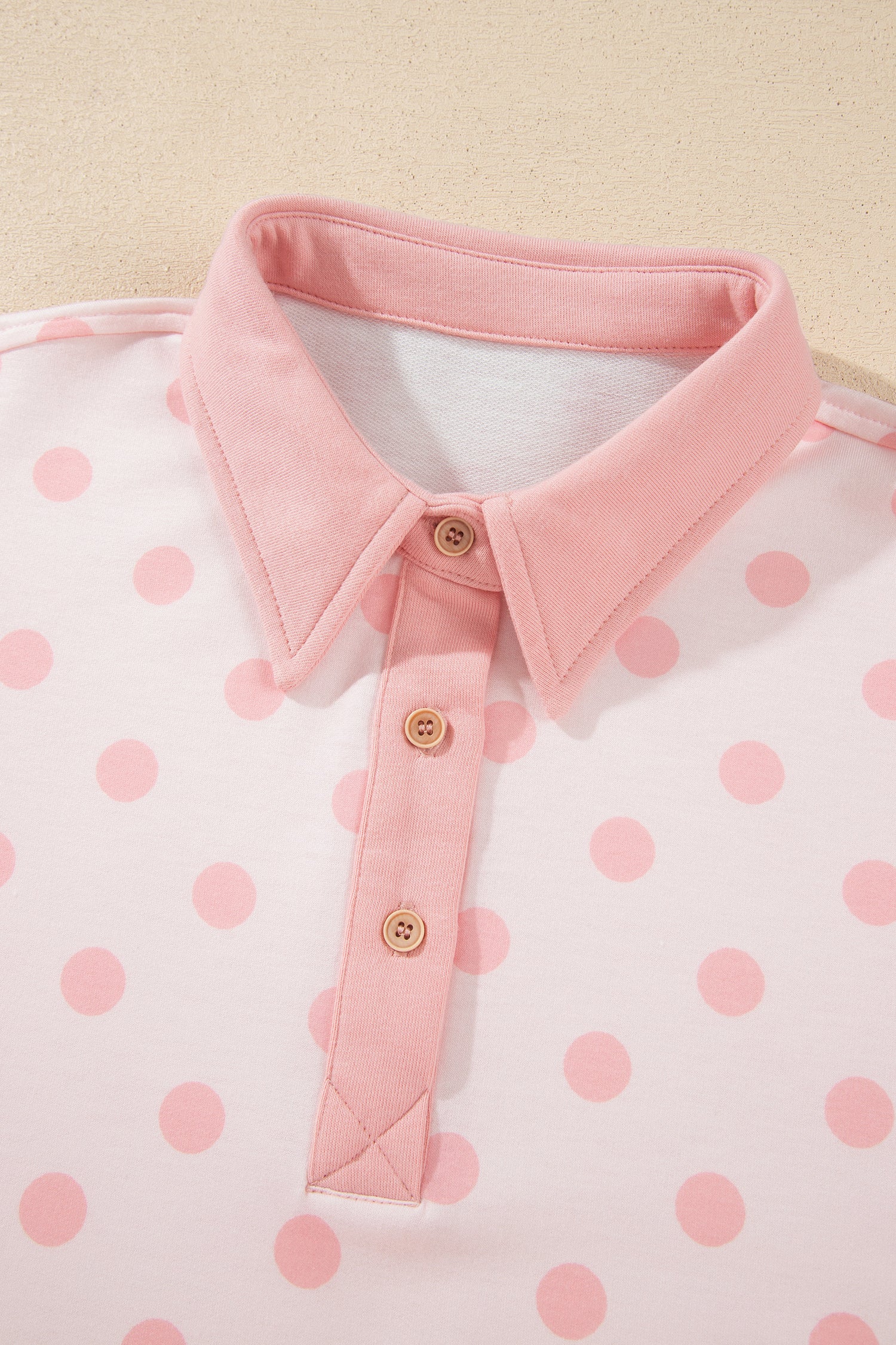 Pink Polka Dot Lounge Set
