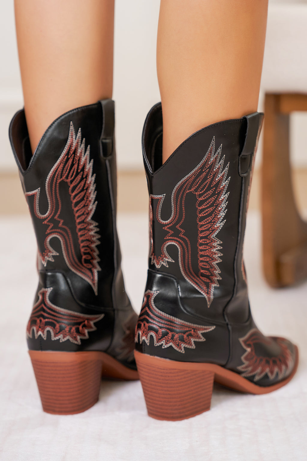 Freedom Flight Embroidered Cowgirl Boots