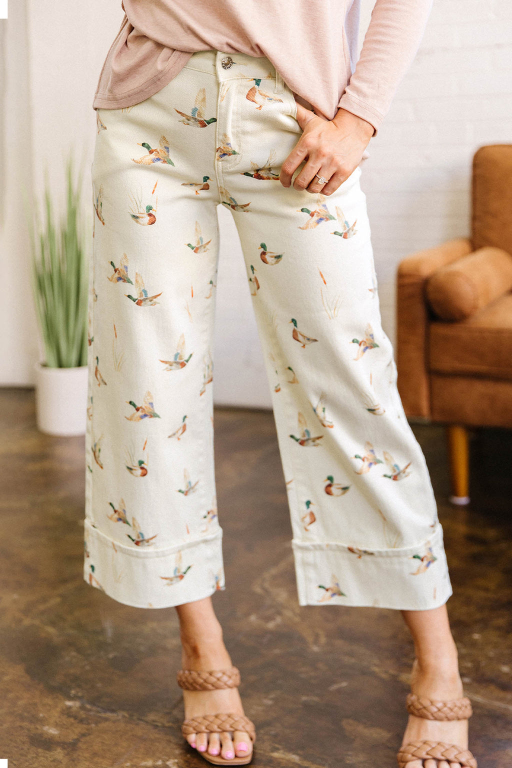 Green Duck Pants